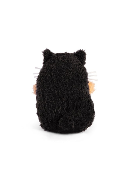 Noodoll - Black Kitty Ricespud Mini Sitting Plush Toy