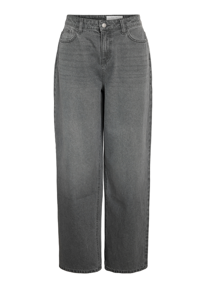 Noisy May - Grey Wide Leg Jeans