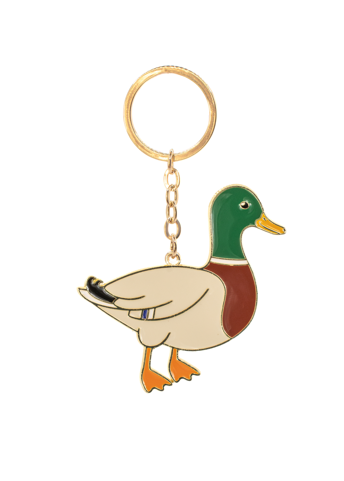 Sass & Belle - Mallard Duck Enamel Keyring