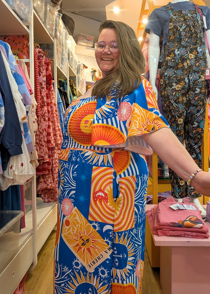 The Edit - The Sunshine Dress with Flutter Sleeves