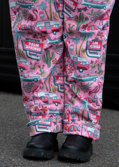 Run & Fly - Palm Springs Stretch Twill Dungarees