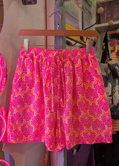 The Edit - Neon Paisley Shorts