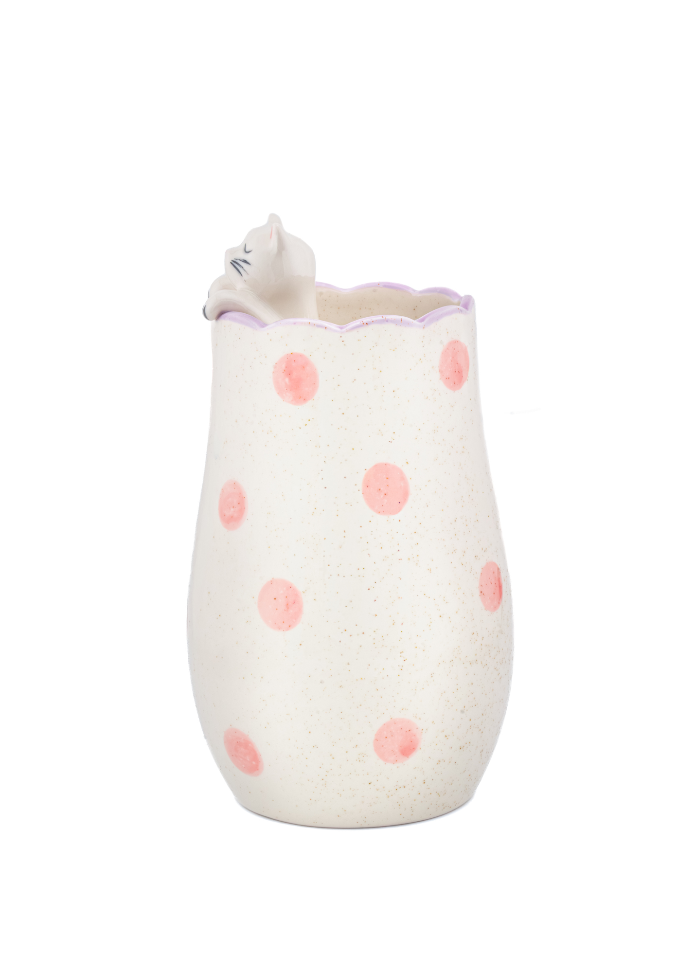 Sass & Belle - Peeking Cat Vase