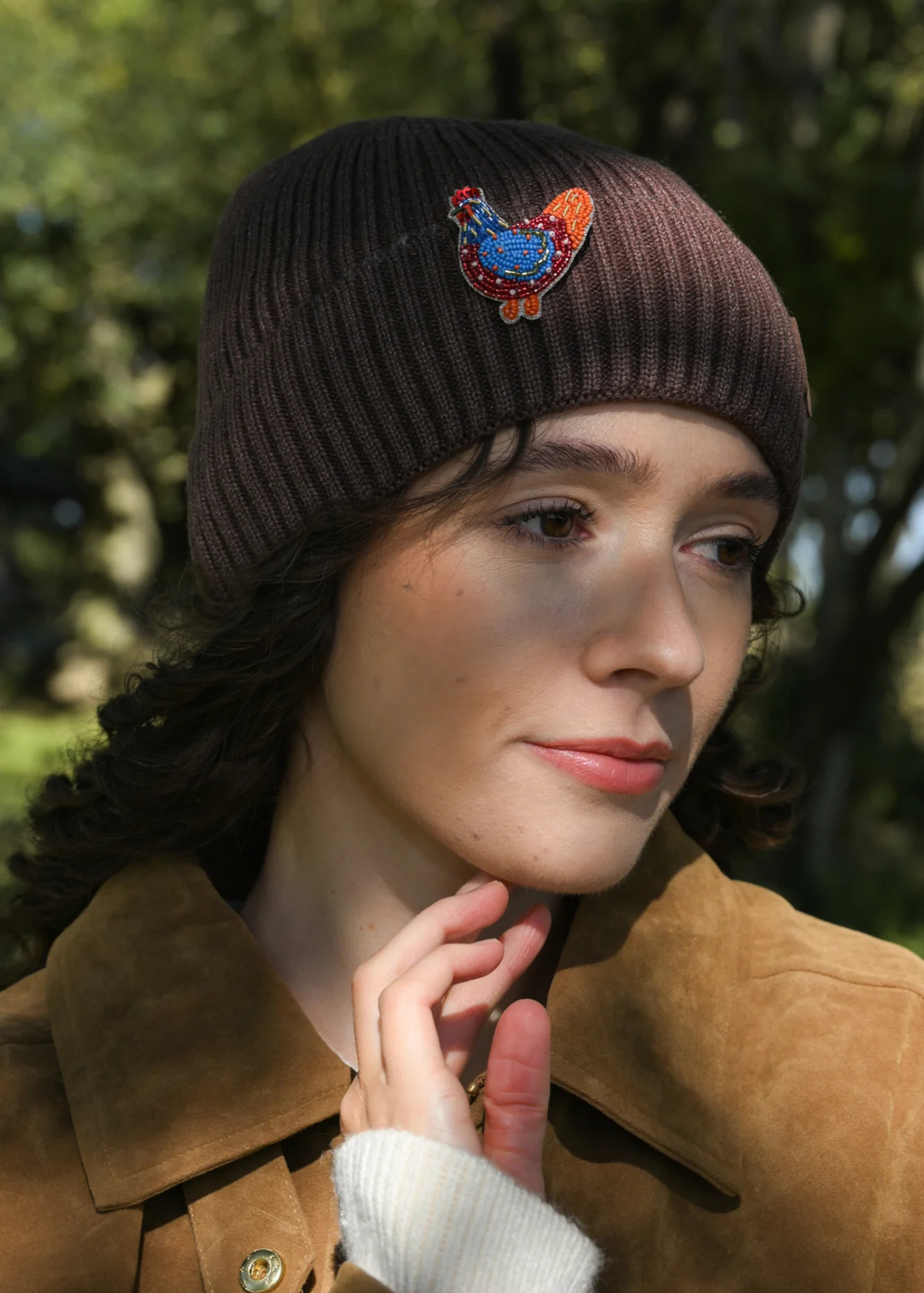 My Doris - Folk Chicken Brooch
