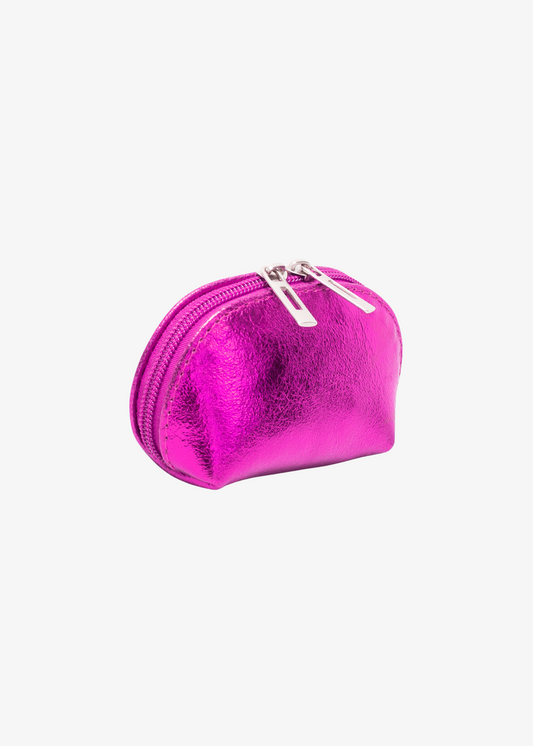 The Edit - Metallic Magenta Pouch Purse