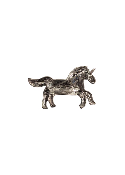 The Edit - Blue Enamel Cute Unicorn Brooch