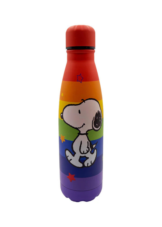House of Disaster - Peanuts Rainbow Water Bottle