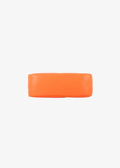 The Edit - Orange Retro Clasp Top Bag