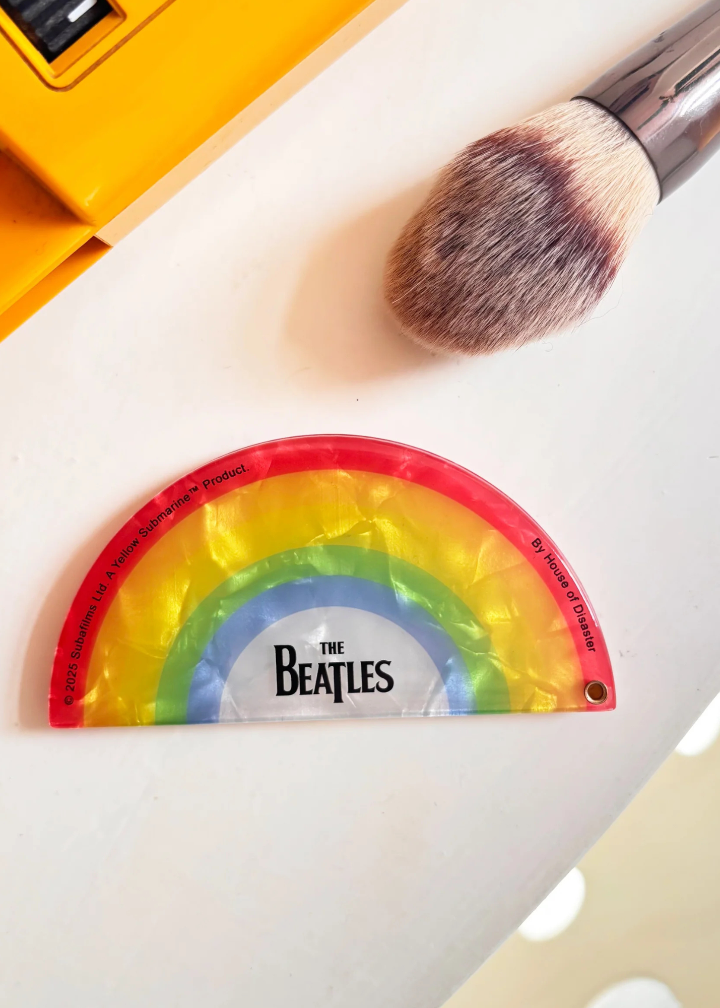 House of Disaster - The Beatles Yellow Submarine Compact Mirror