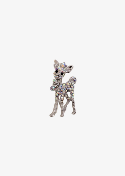 The Edit - Bejewelled Bambi Brooch