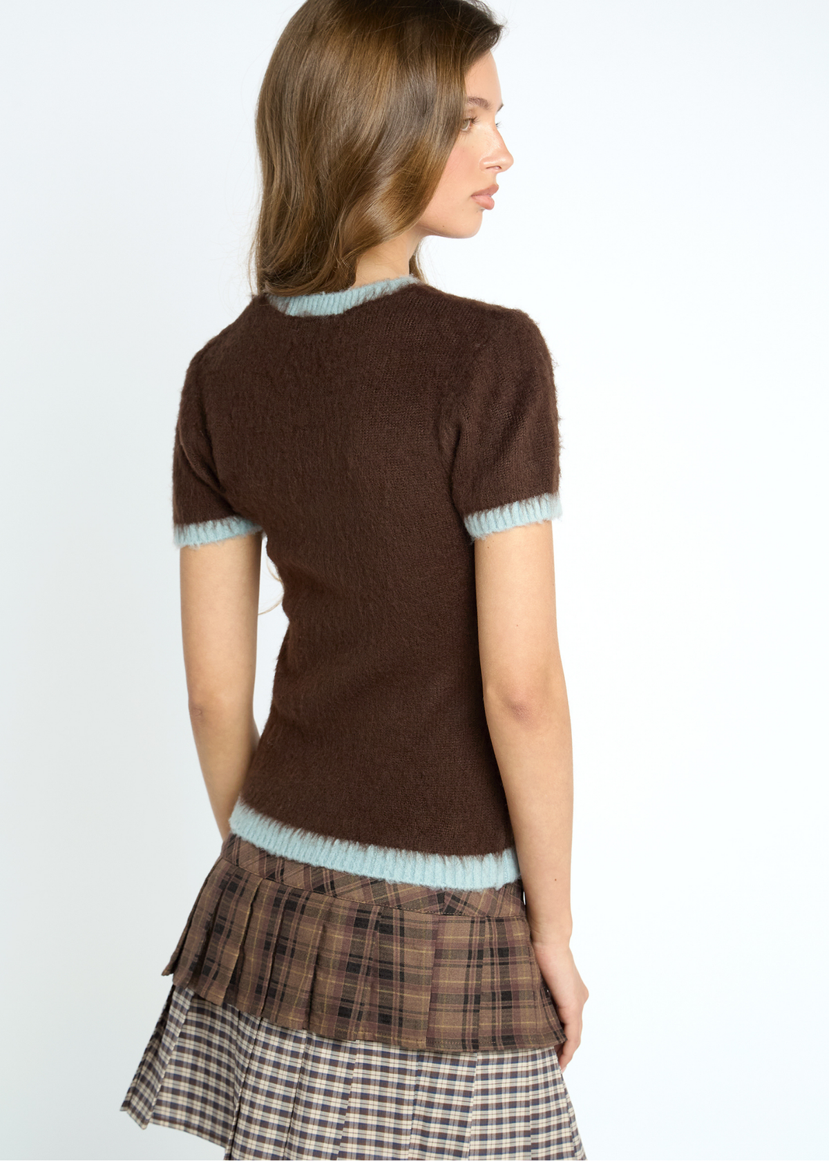 Daisy Street - Charmed Double Layer Mini Skirt