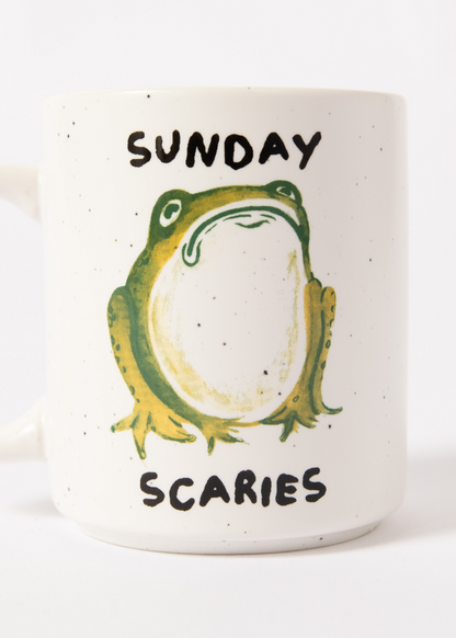 Daisy Street - 'Sunday Scaries' Frog Mug