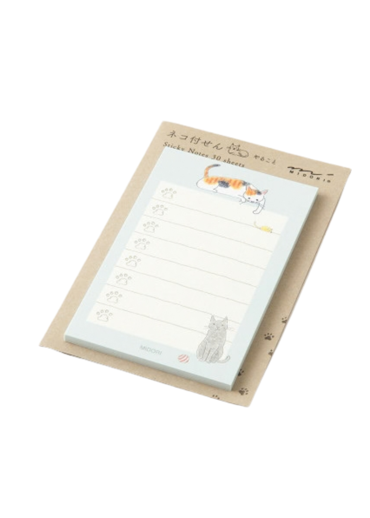 Midori - Cat Duo To-Do Sticky Notes
