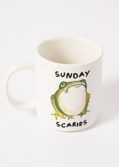 Daisy Street - 'Sunday Scaries' Frog Mug