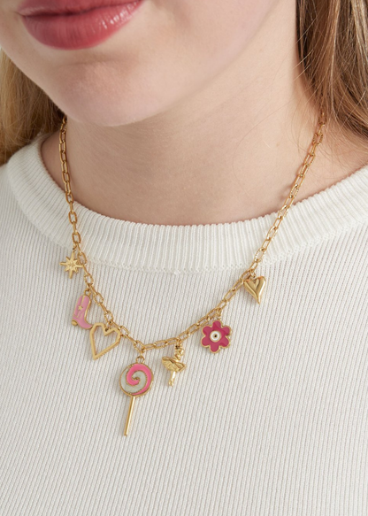The Edit - Sweet Candy Charms Necklace