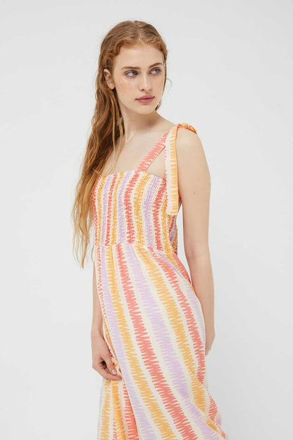 Compañia Fantastica - Scribble Stripe Maxi Dress