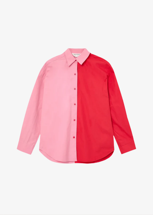 Compañia Fantastica - Pink and Red Contrast Shirt