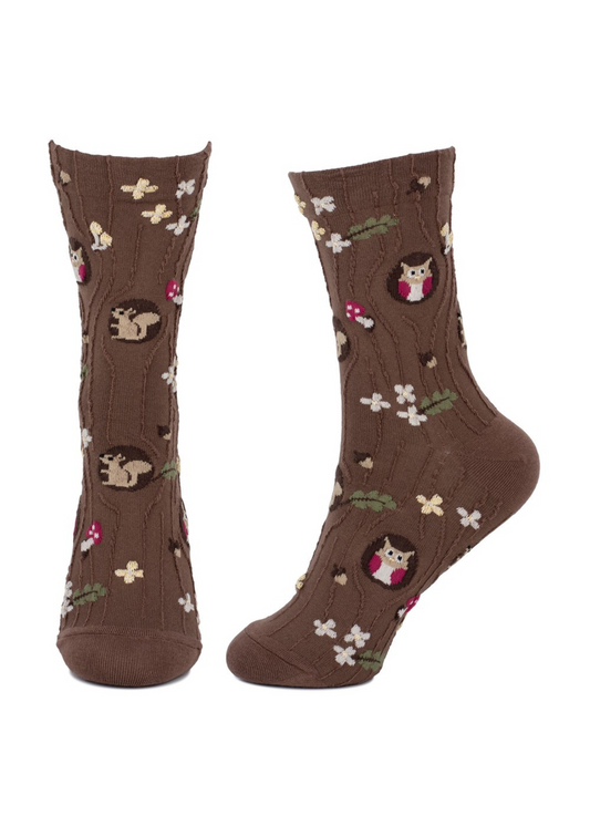 Joe Cool - Woodland Critters Textured Socks