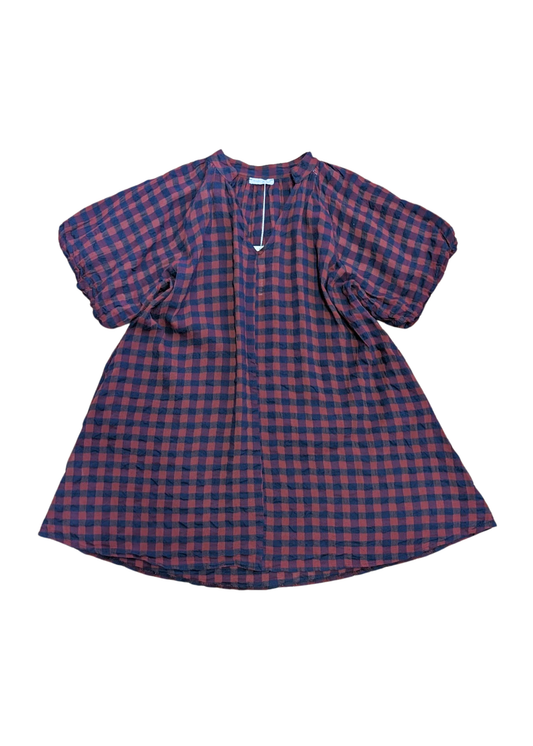 The Edit - Red & Blue Gingham Check Dress