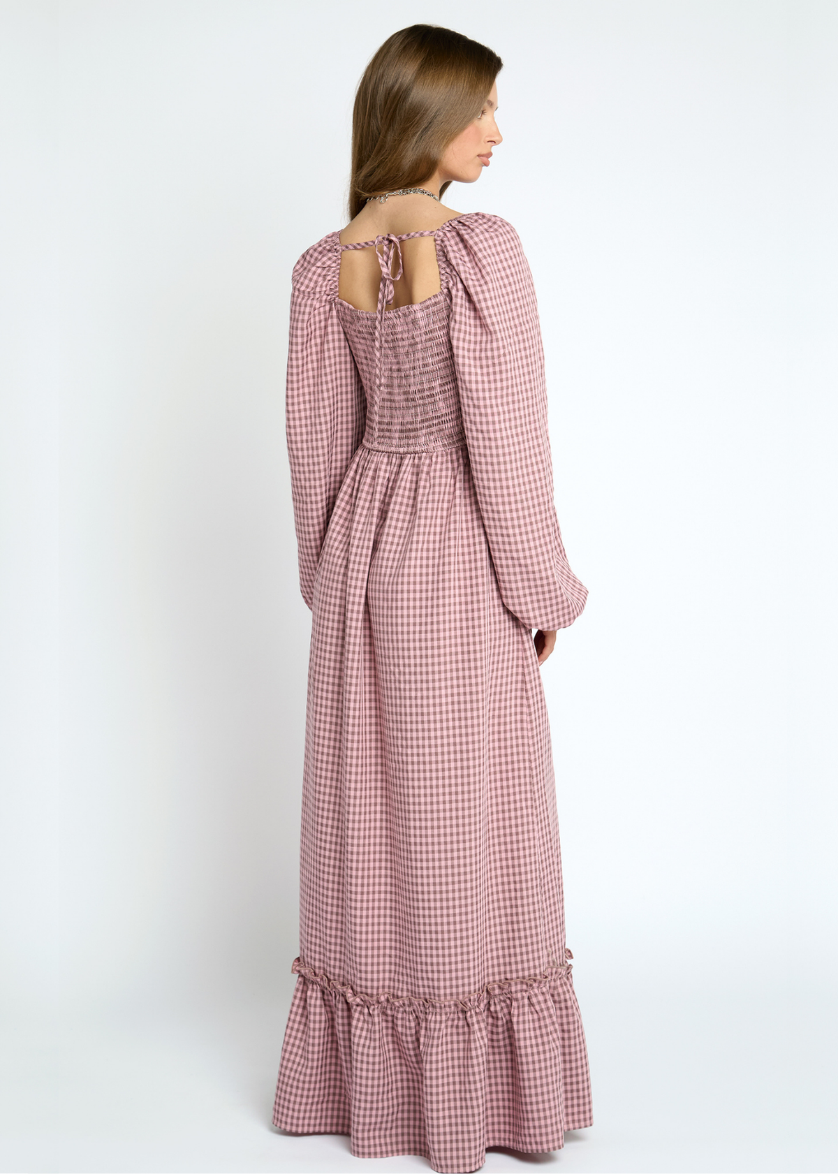 Daisy Street - Poet Pink Ruffle Maxi Dress