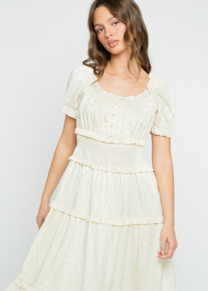 Daisy Street - Lily Milkmaid Midi Dress