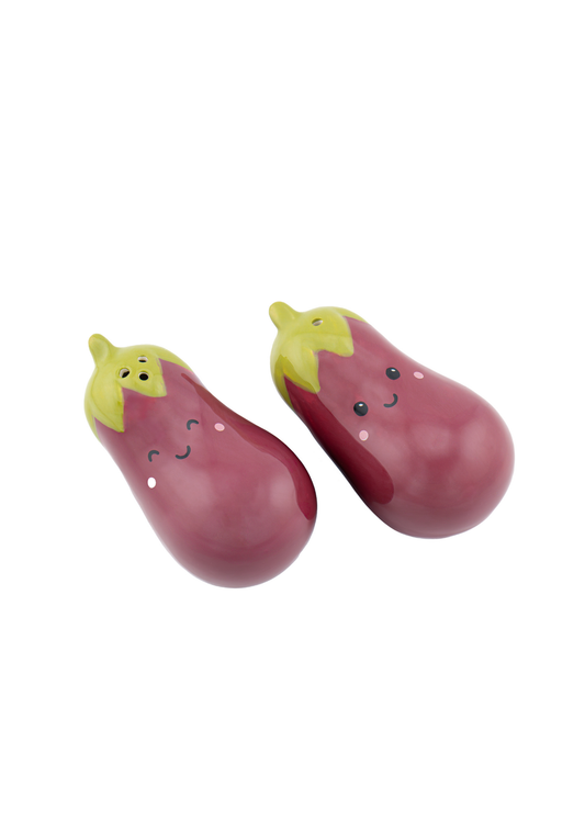 Sass & Belle - Aubergine Salt & Pepper Shakers