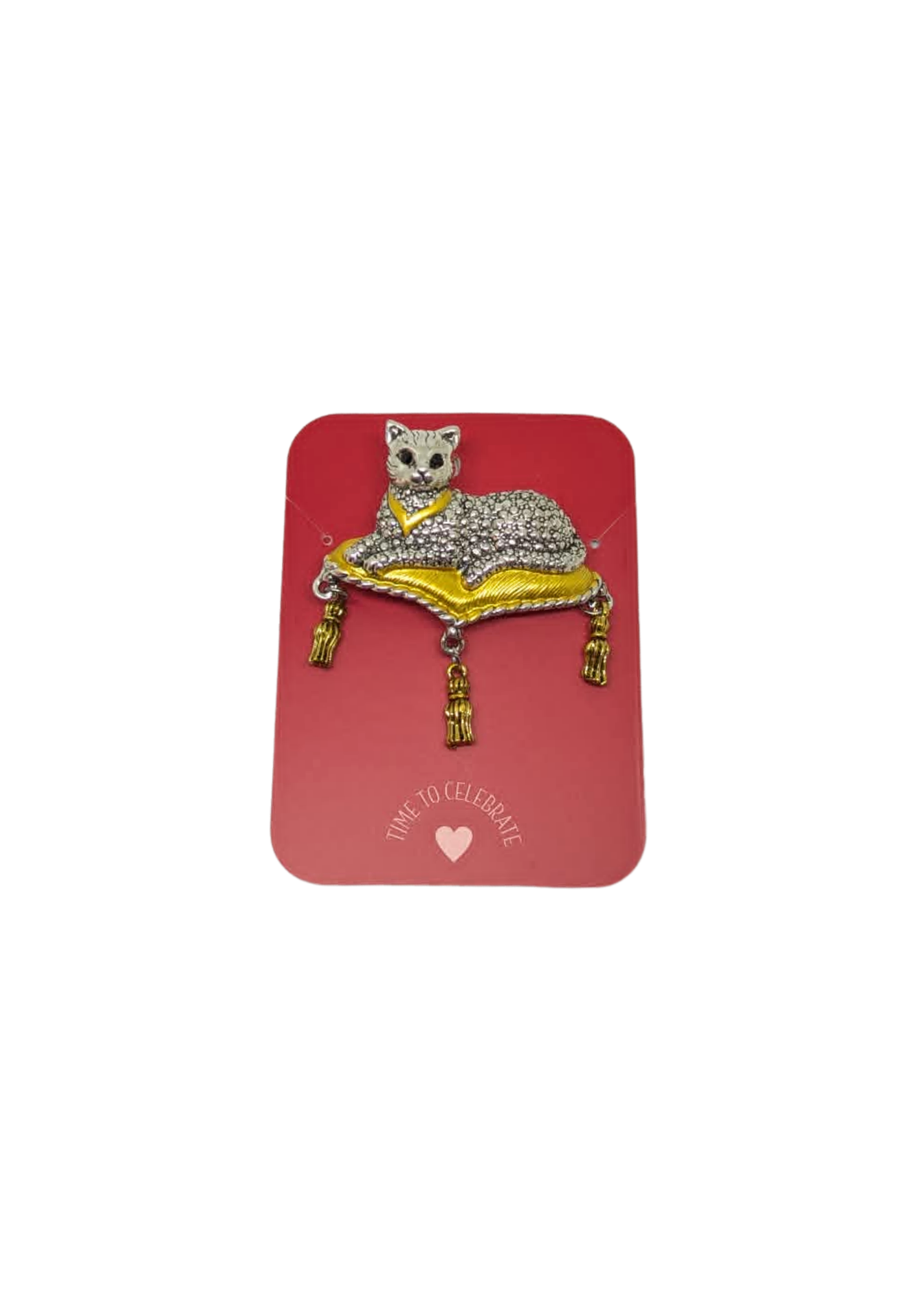 The Edit - Cat on a Cushion Brooch