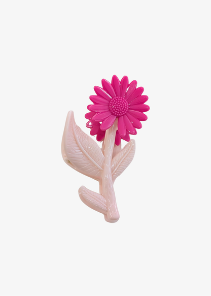 The Edit - Retro Flower Stem Hair Claws
