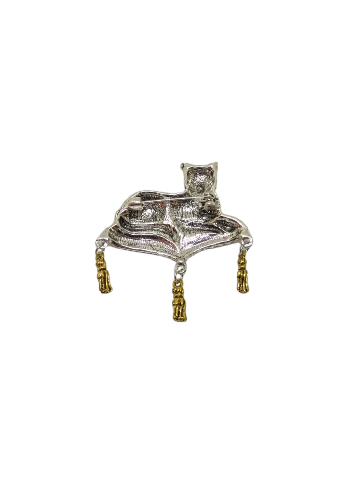 The Edit - Cat on a Cushion Brooch