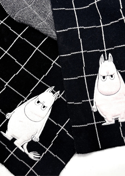 House of Disaster - Moomin Embellished Angry Scarf