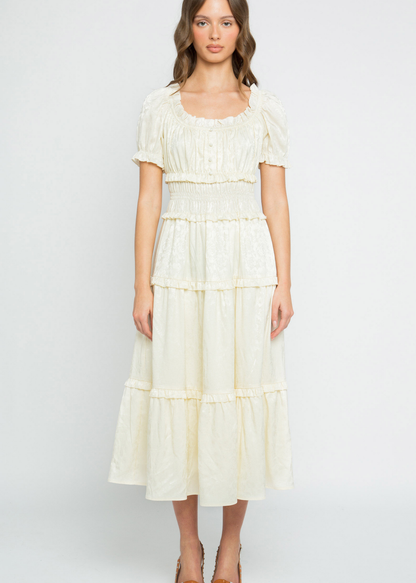Daisy Street - Lily Milkmaid Midi Dress