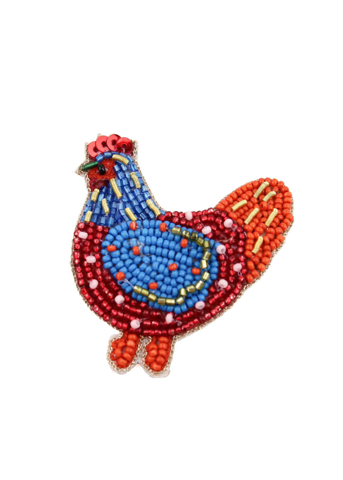 My Doris - Folk Chicken Brooch