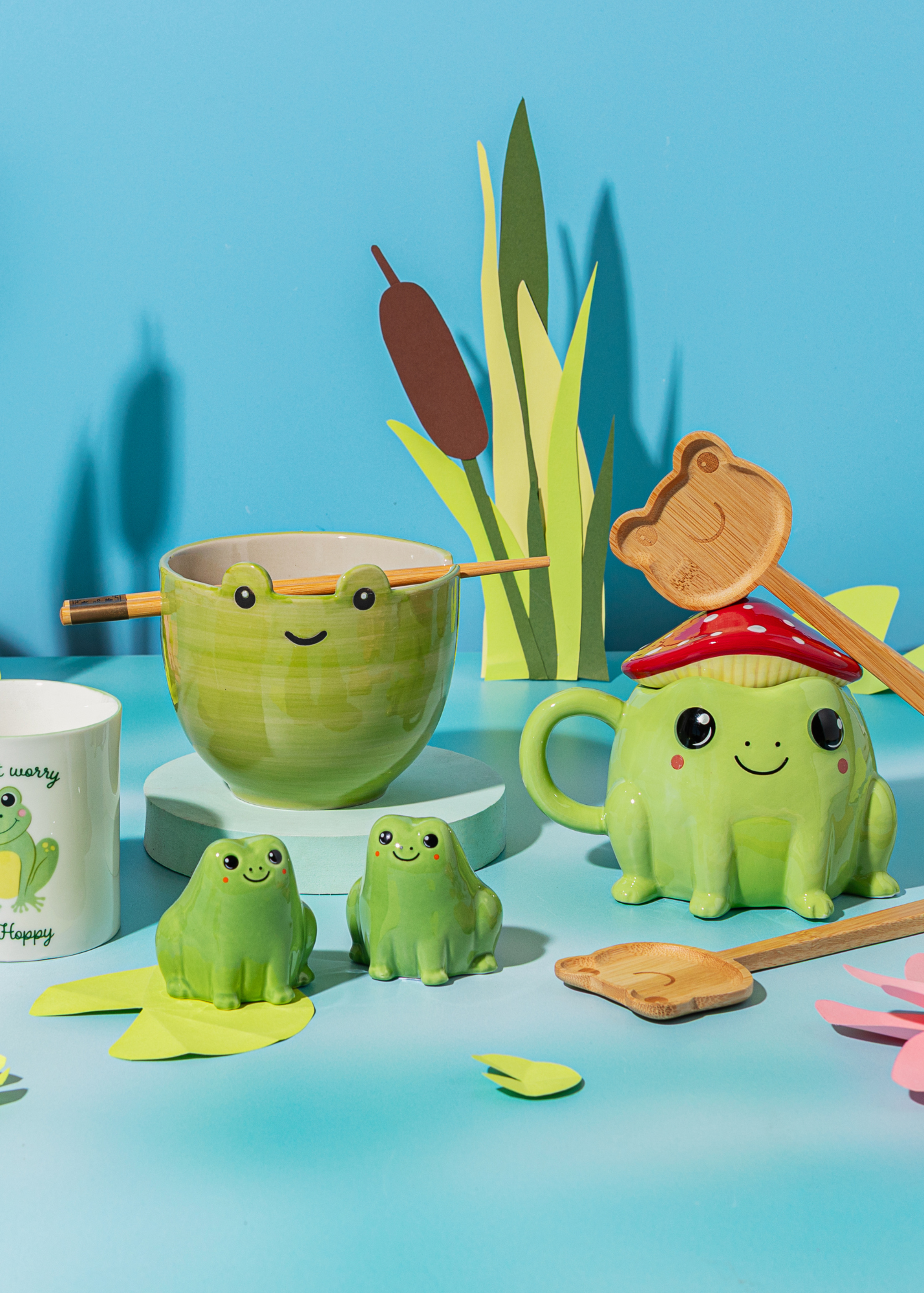 Sass & Belle - Frog Salt & Pepper Shakers