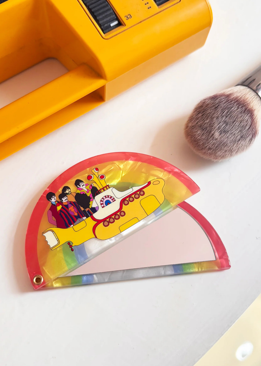 House of Disaster - The Beatles Yellow Submarine Compact Mirror
