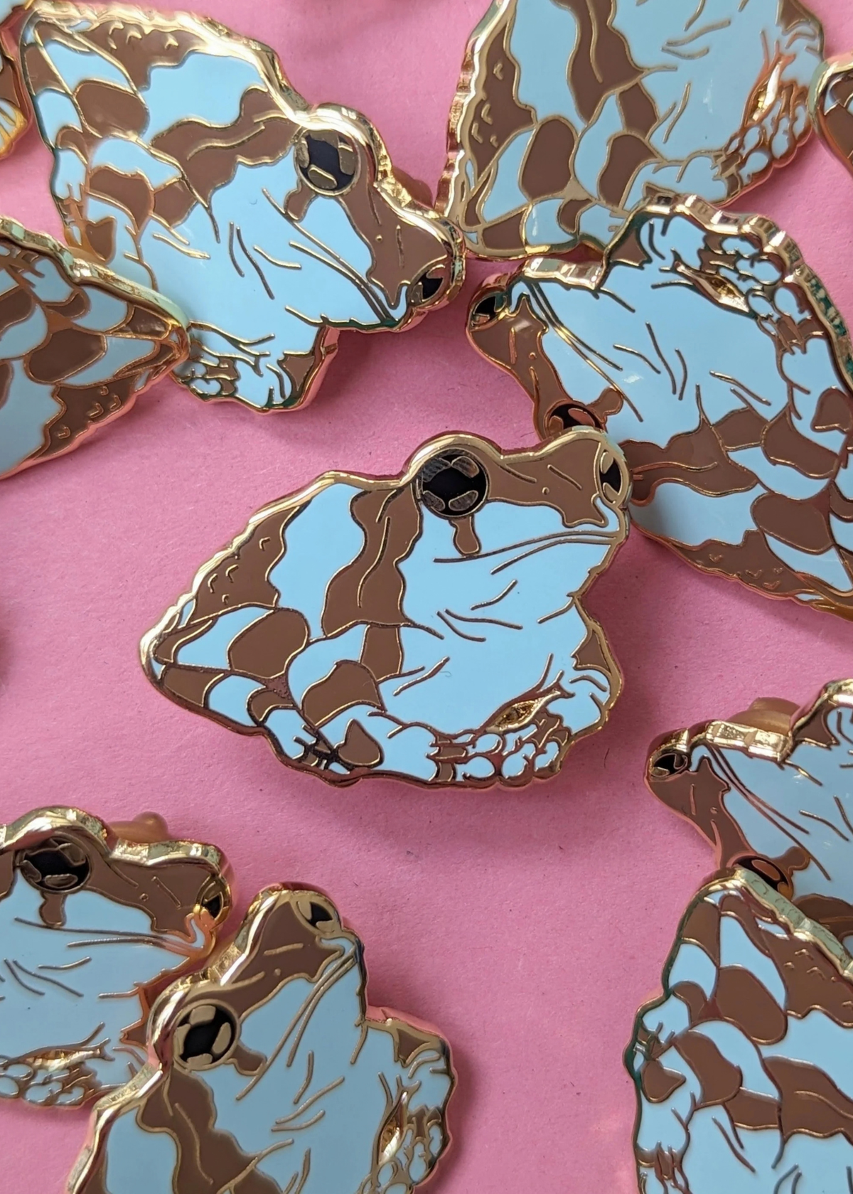 Drawn to Nature - Milk Frog Enamel Pin