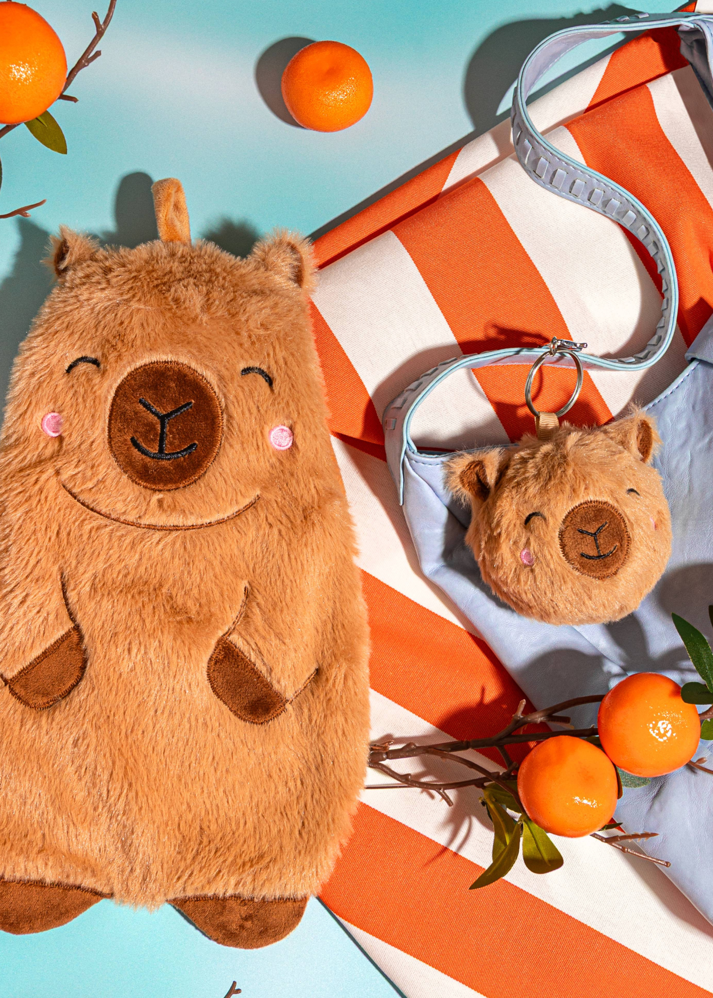 Sass & Belle - Capybara Stress Ball Bag Charm