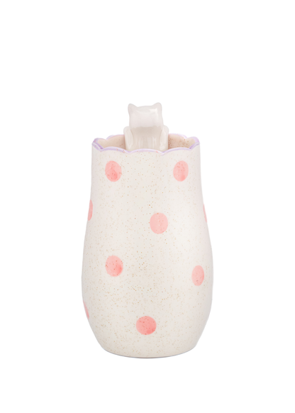 Sass & Belle - Peeking Cat Vase