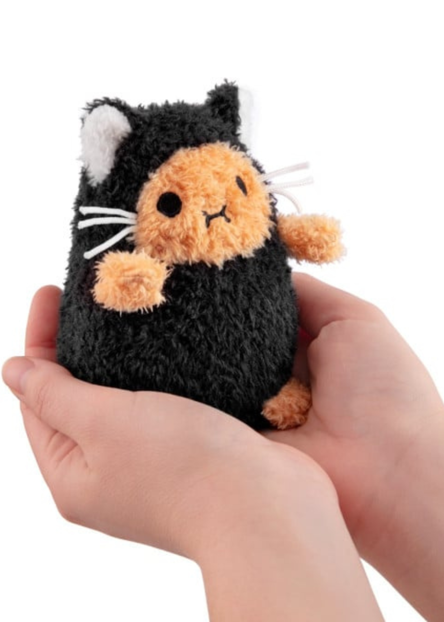 Noodoll - Black Kitty Ricespud Mini Sitting Plush Toy