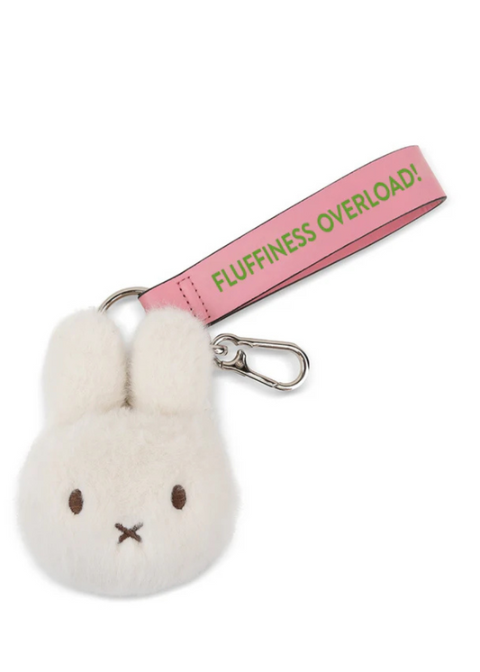 Peanuts - Miffy ECO Fuzzy Cream Bag Charm