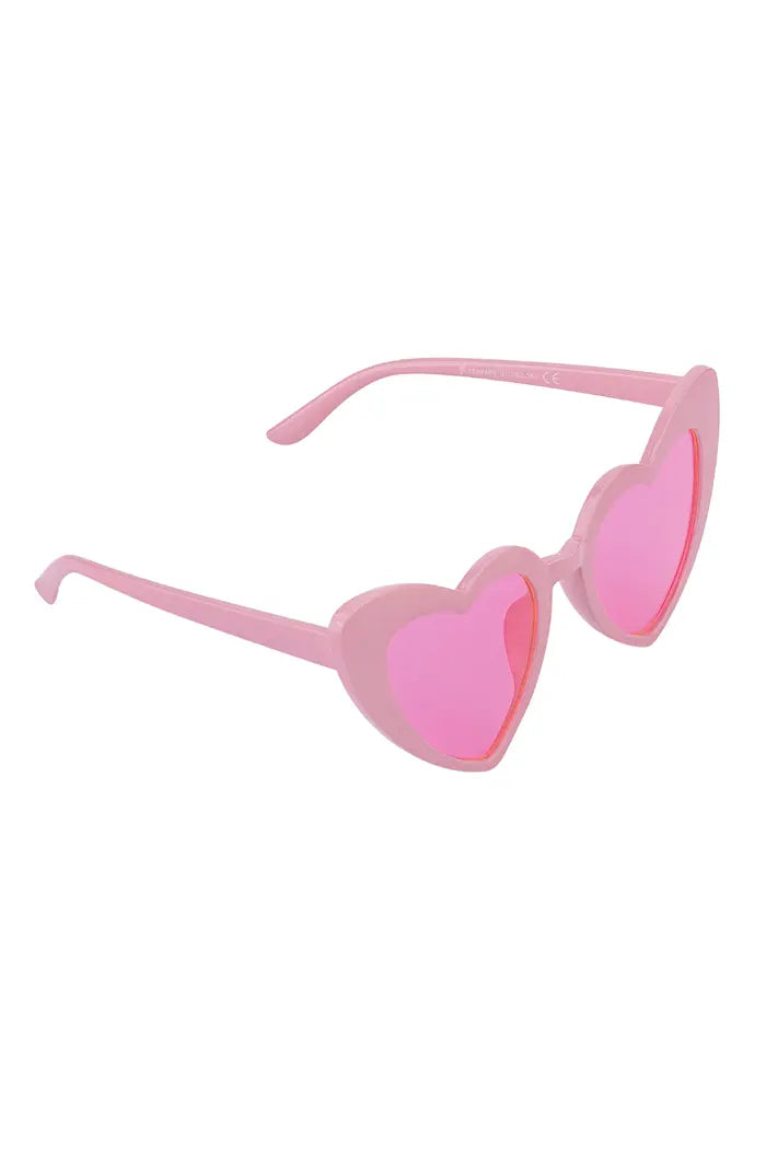 Oversized heart shaped sunglasses on sale