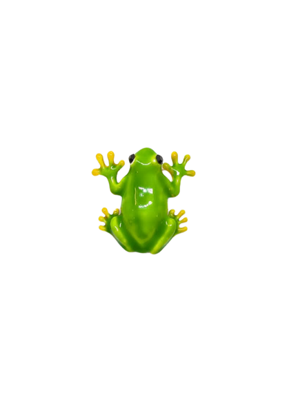 The Edit - Green Tree Frog Brooch
