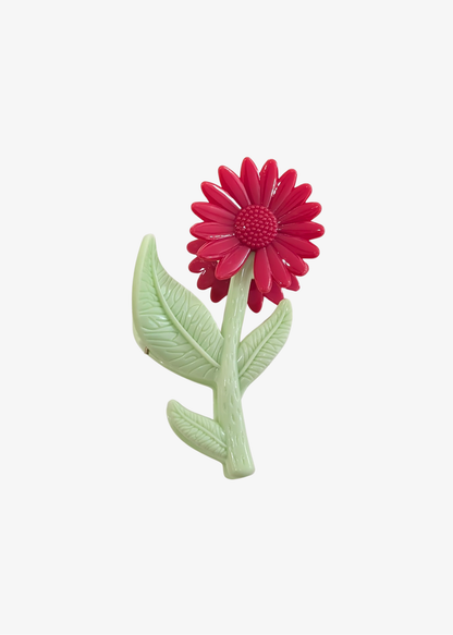 The Edit - Retro Flower Stem Hair Claws
