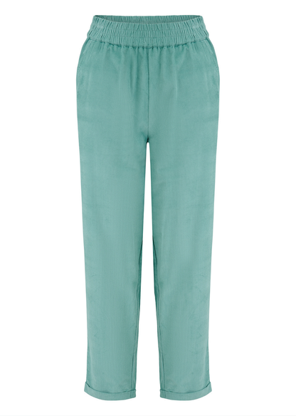Sugarhill Brighton - Vonnie Teal Cord Trousers