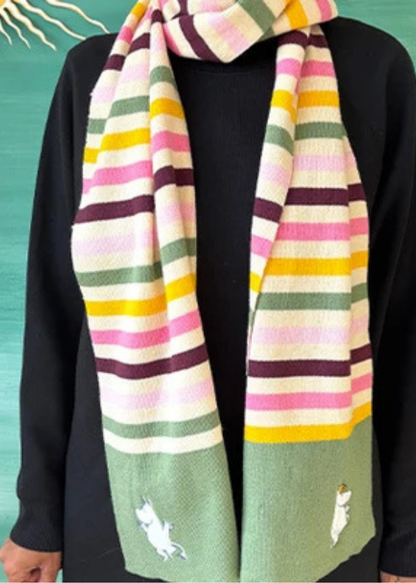 House of Disaster - Moomin Striped Scarf