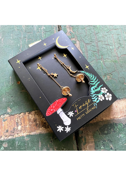 House of Disaster - Forage Gold Earrings