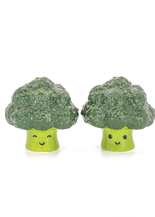 Sass & Belle - Broccoli Salt & Pepper Shakers