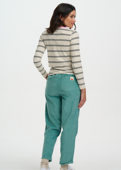 Sugarhill Brighton - Vonnie Teal Cord Trousers