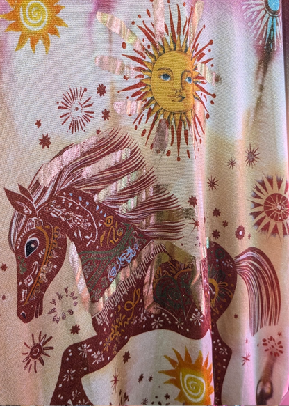 The Edit - Sparkly Sun and Horse Dress