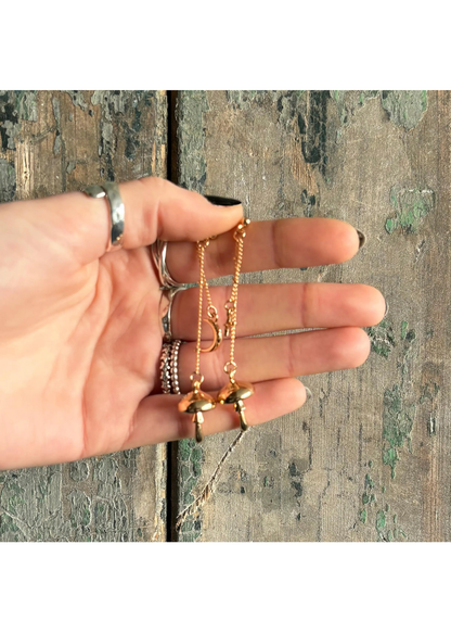 House of Disaster - Forage Gold Earrings