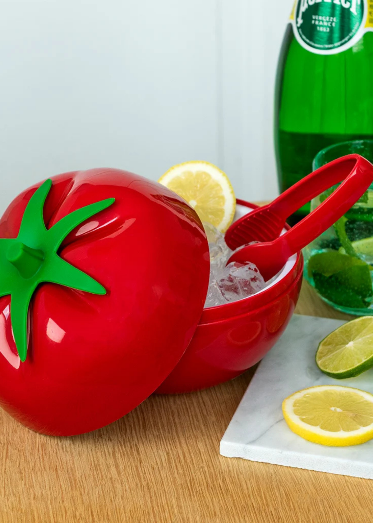 Rex London - Tomato Ice Bucket with Lid & Tongs